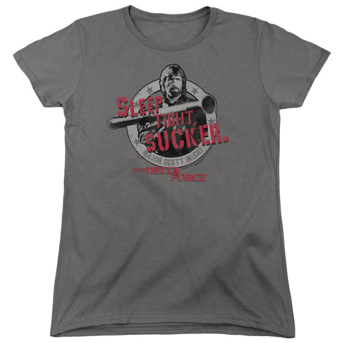 The Delta Force Sleep Tight Womens T-Shirt