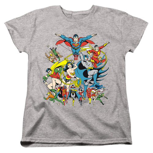 DC Comics Justice League Assemble Womens T-Shirt