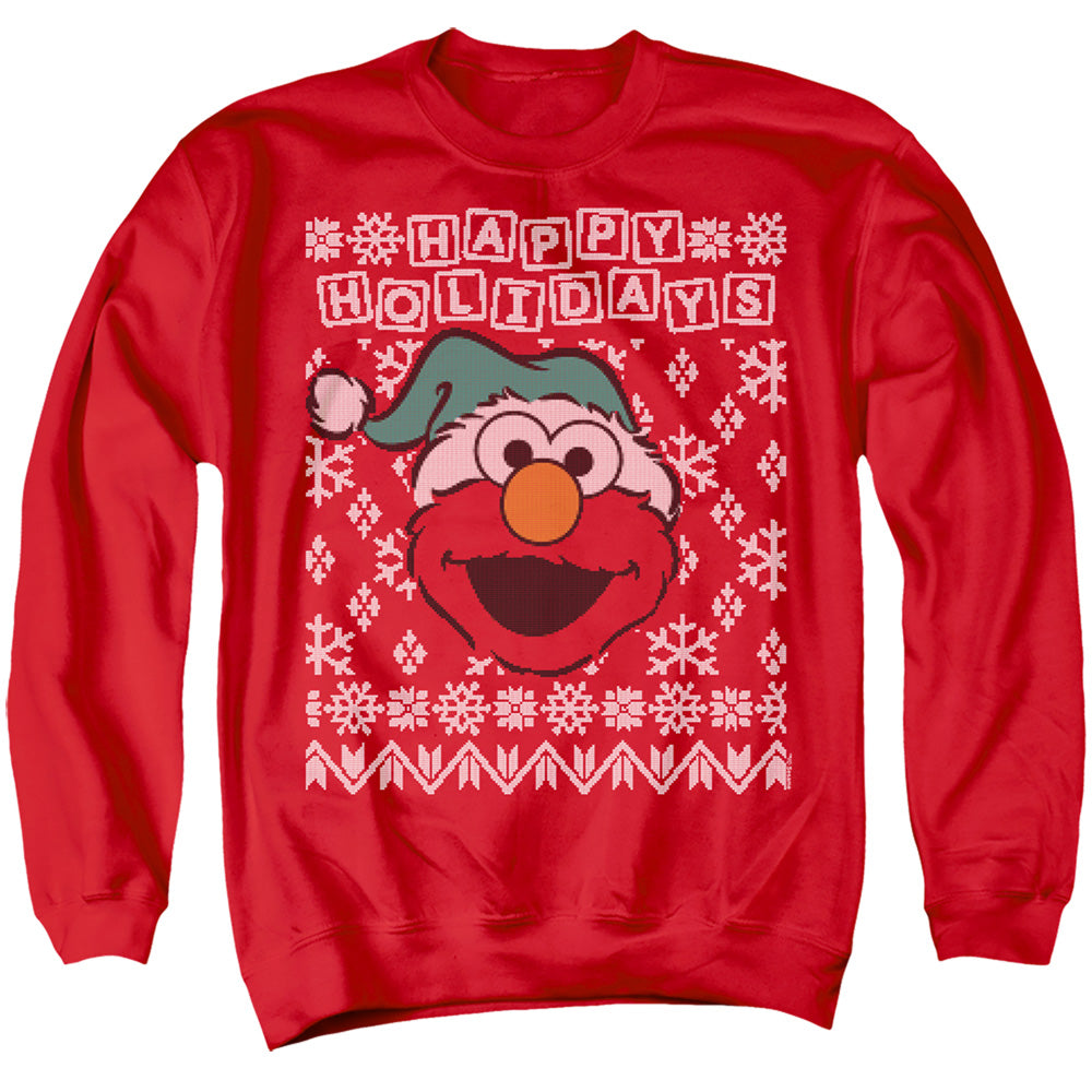 Sesame Street Elmo Ugly Christmas Crewneck Sweatshirt