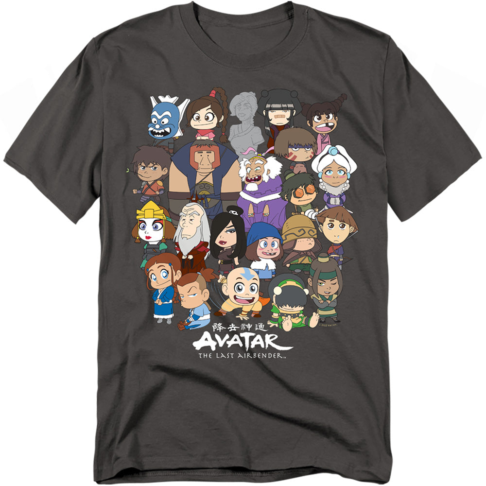Avatar: The Last Airbender Chibi Group T-Shirt