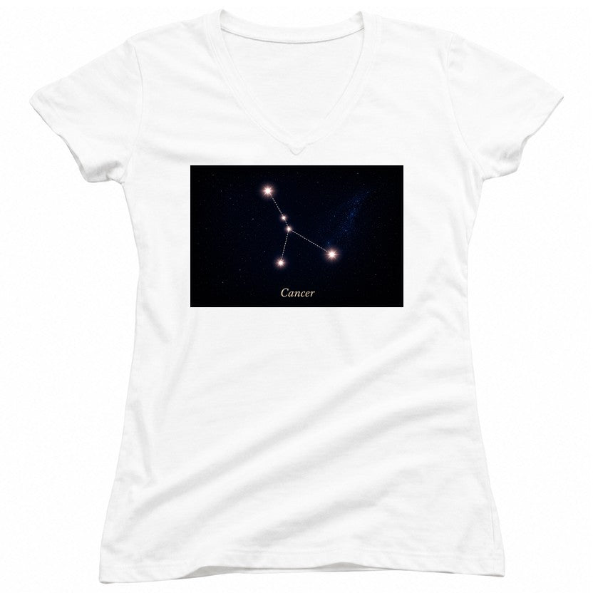 Cancer Stars White