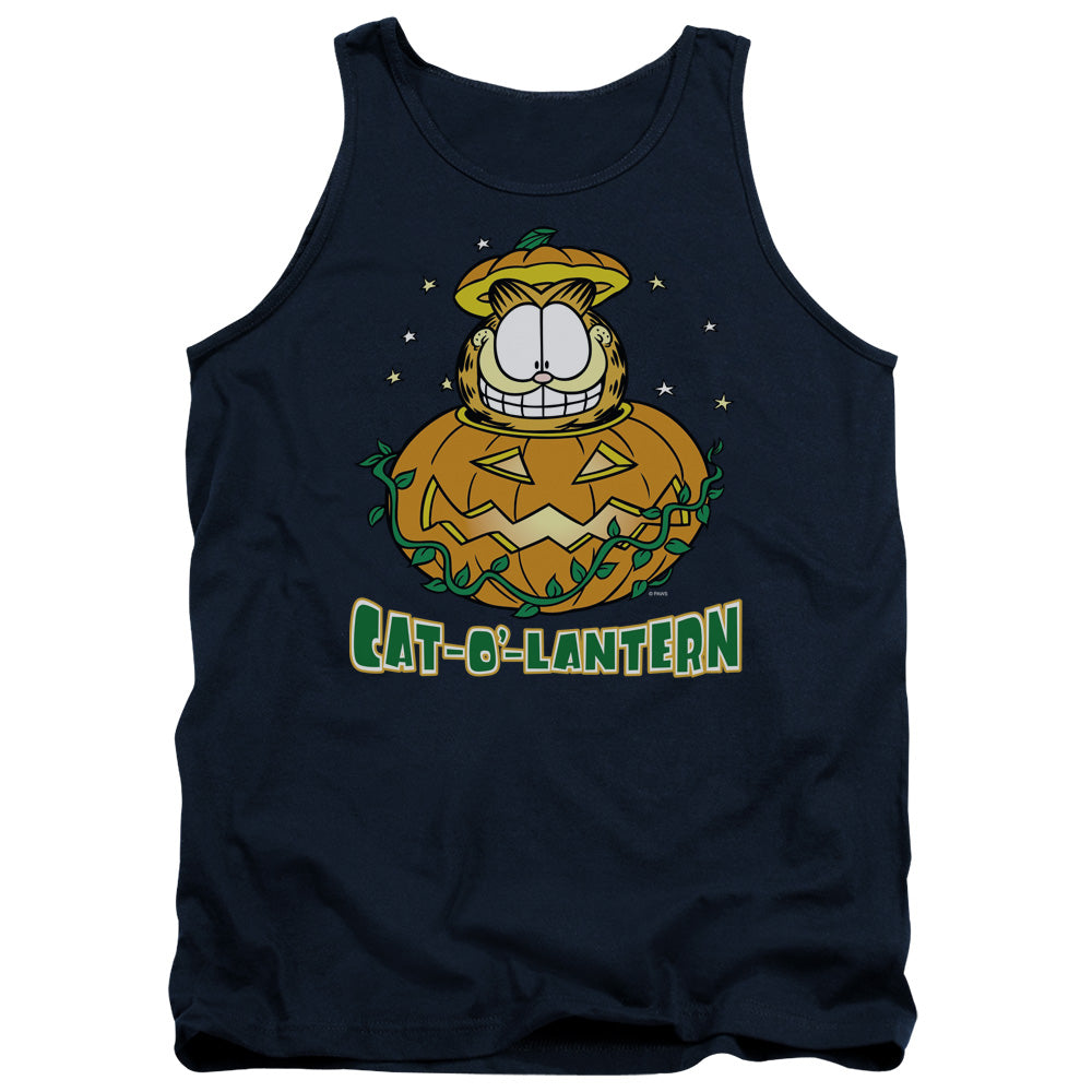 Garfield Cat O Lantern Tank Top