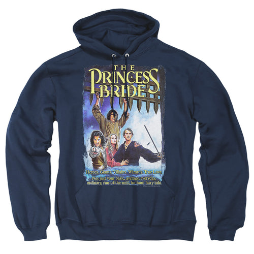 The Princess Bride Alt Poster Navy Pullover Hoodie