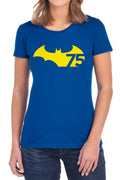 Batman 75 Logo 2 Womens T-Shirt