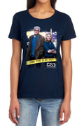 CSI Do Not Cross Womens T-Shirt