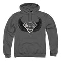 Superman Dirty Wings Pullover Hoodie