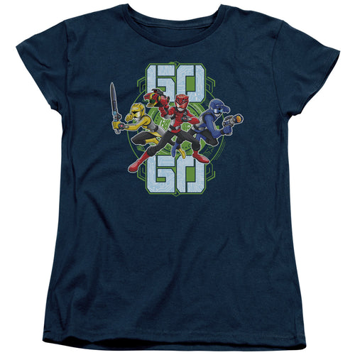 Power Rangers: Beast Morphers Go Go Womens T-Shirt
