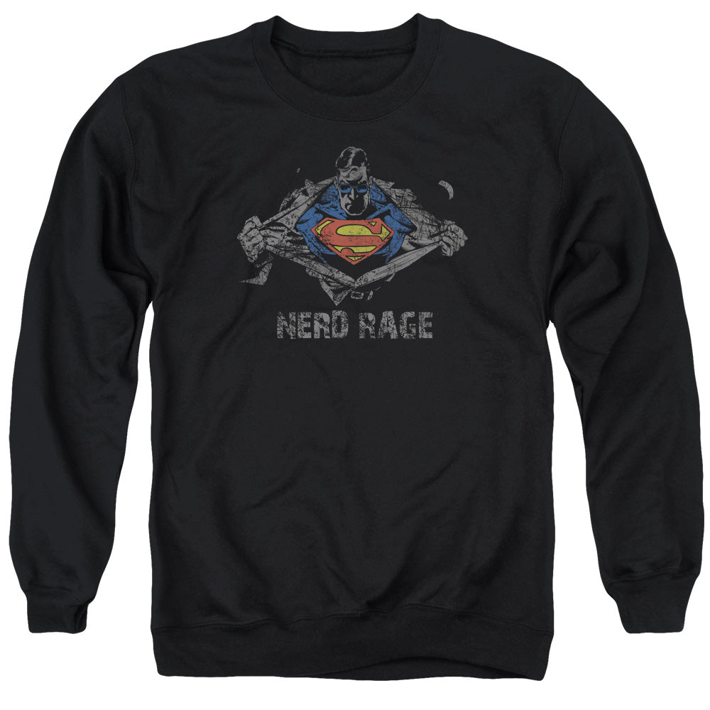 Superman Nerd Rage Crewneck Sweatshirt