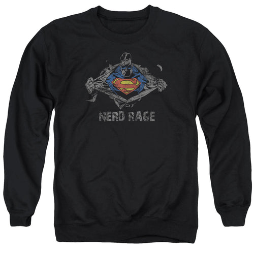Superman Nerd Rage Crewneck Sweatshirt