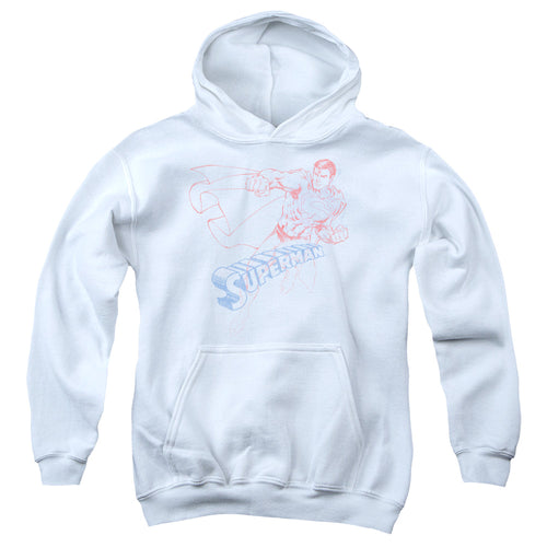 Superman Sketch Youth Hoodie