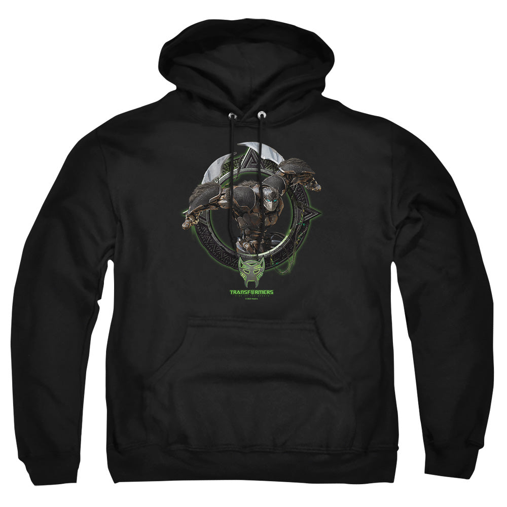 Transformers Optimus Primal Circle Frame Pullover Hoodie
