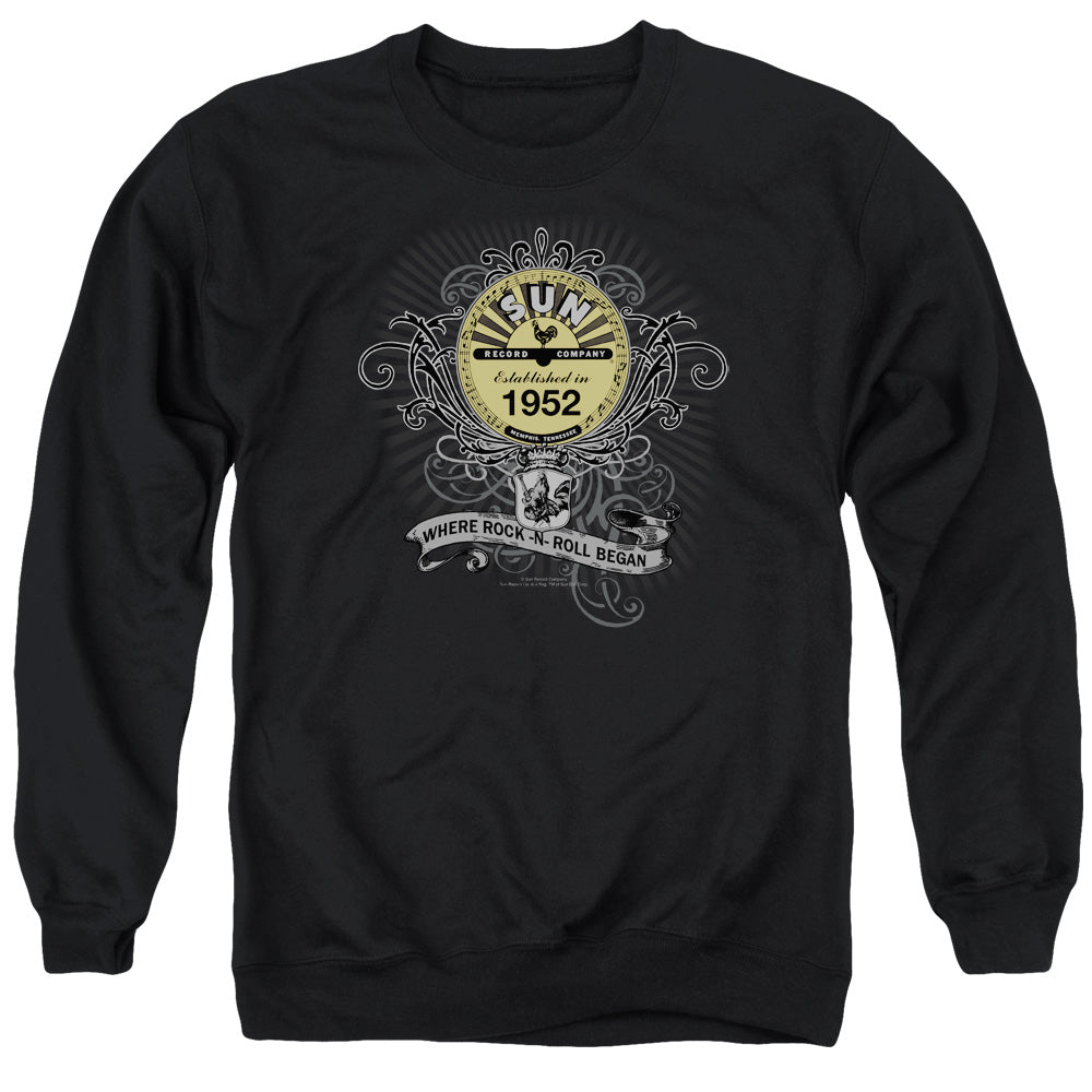 Sun Records Rockin Scrolls Crewneck Sweatshirt