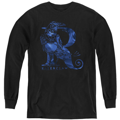 Harry Potter Ravenclaw R Logo Youth Long Sleeve T-Shirt