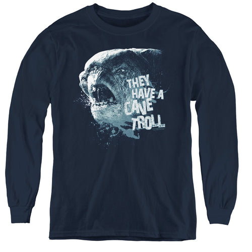 Lord of the Rings Cave Troll Youth Long Sleeve T-Shirt
