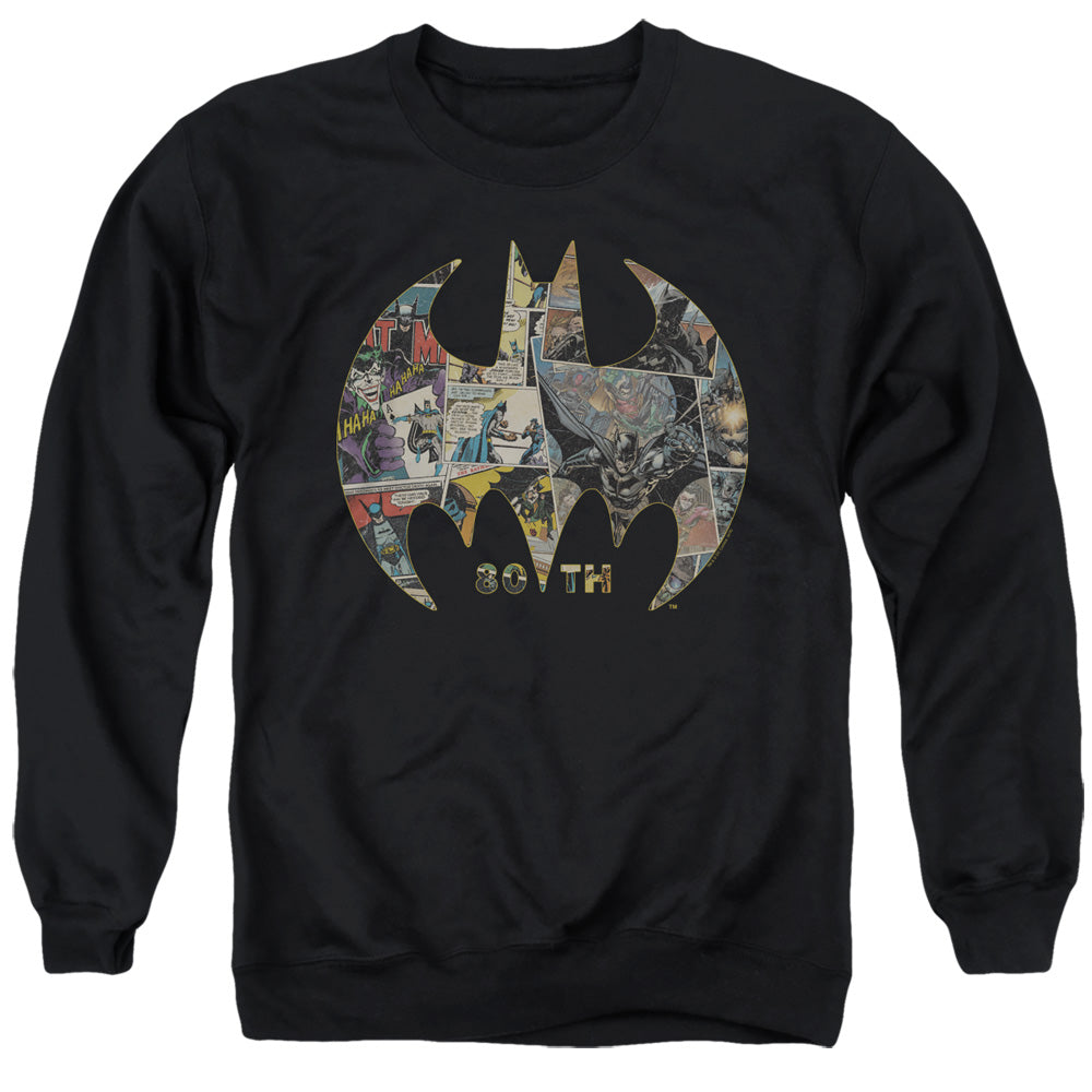 Batman 80Th Shield Crewneck Sweatshirt
