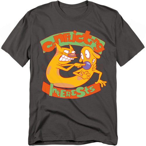 CatDog Conflicting Interests T-Shirt