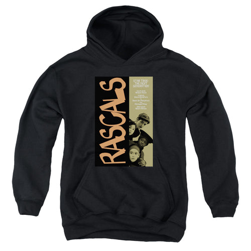 Star Trek Rascals Black Youth Hoodie