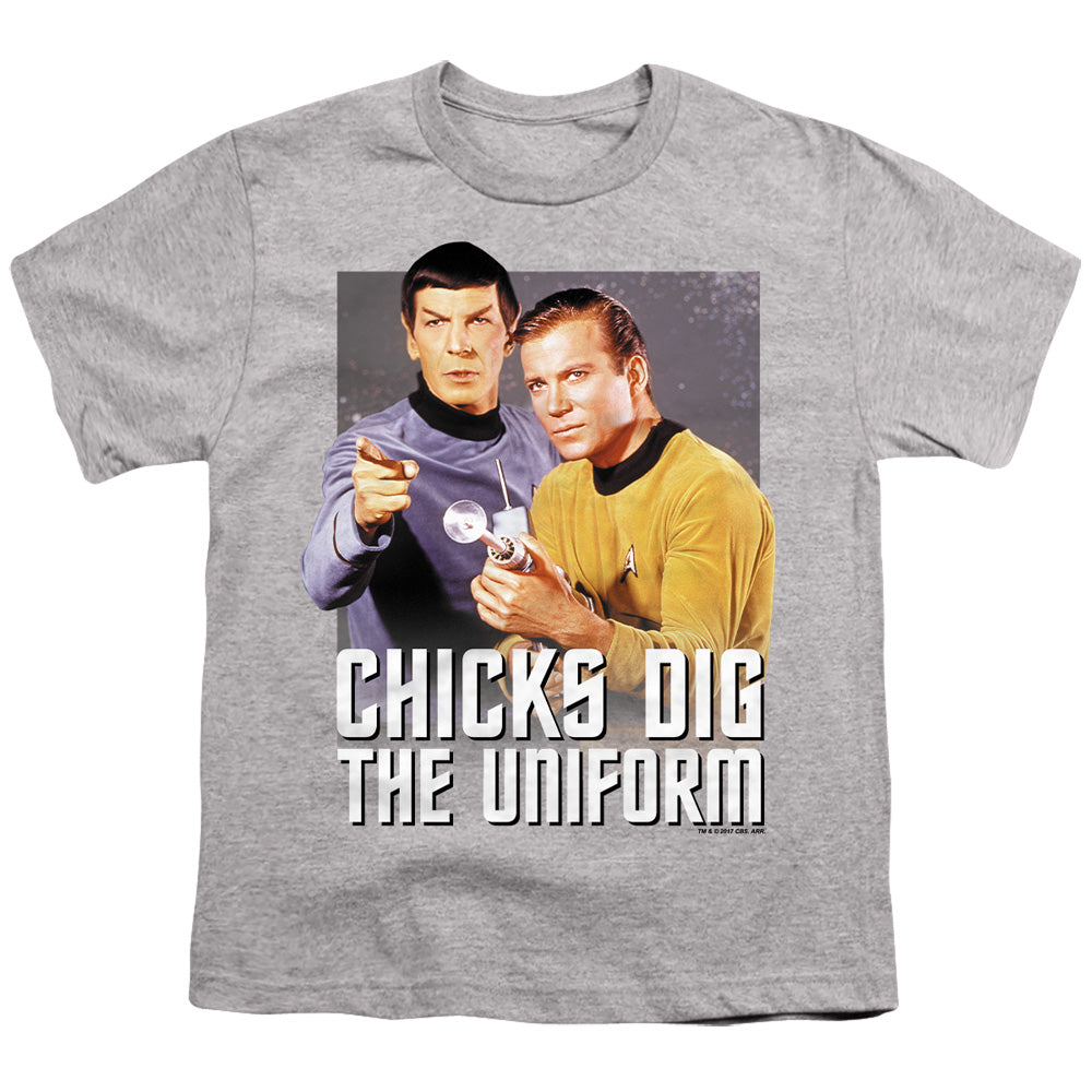 Star Trek Chicks Dig the Uniform Youth/Toddler T-Shirt