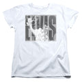 Elvis Presley Aloha Gray Womens T-Shirt