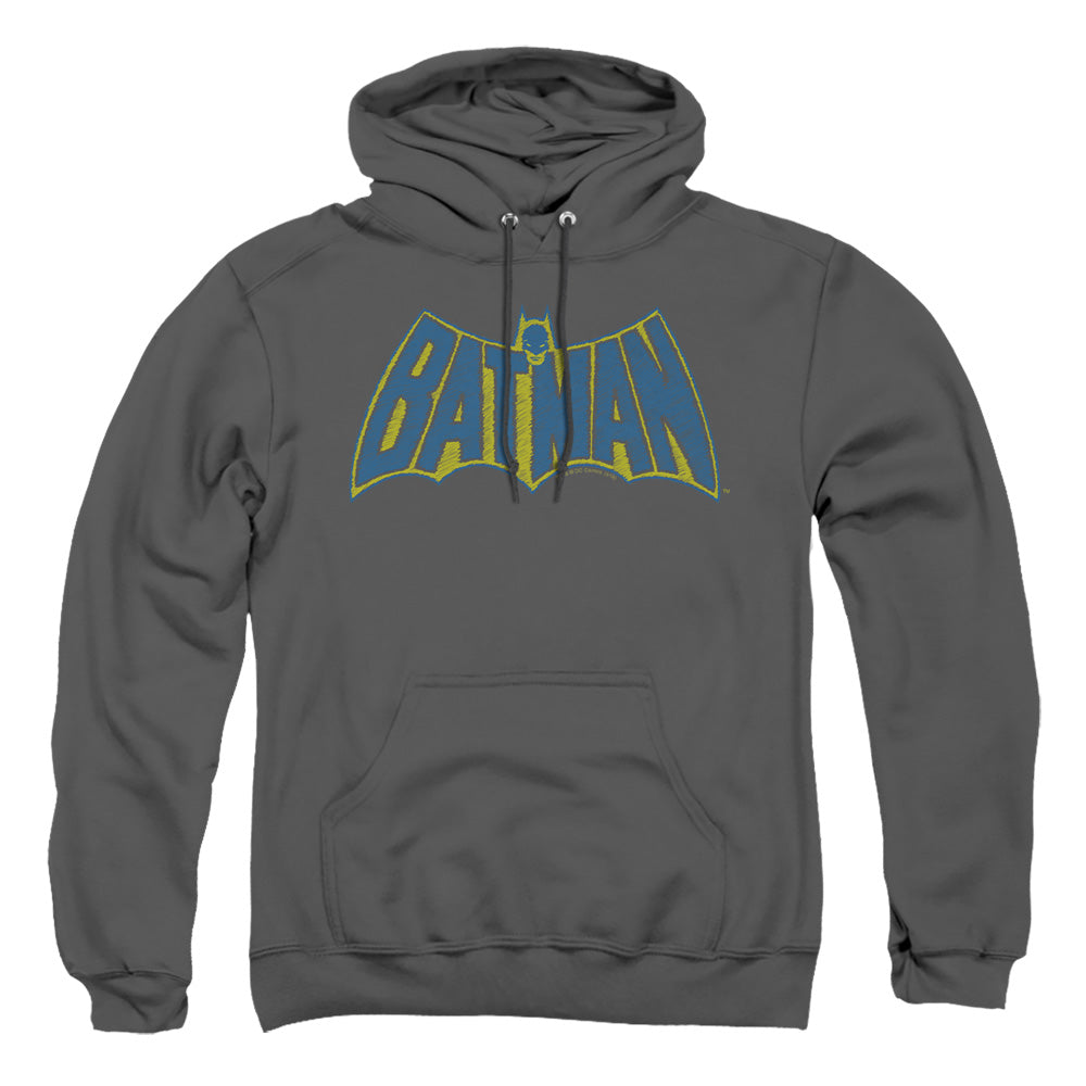 Batman Sketch Logo Pullover Hoodie