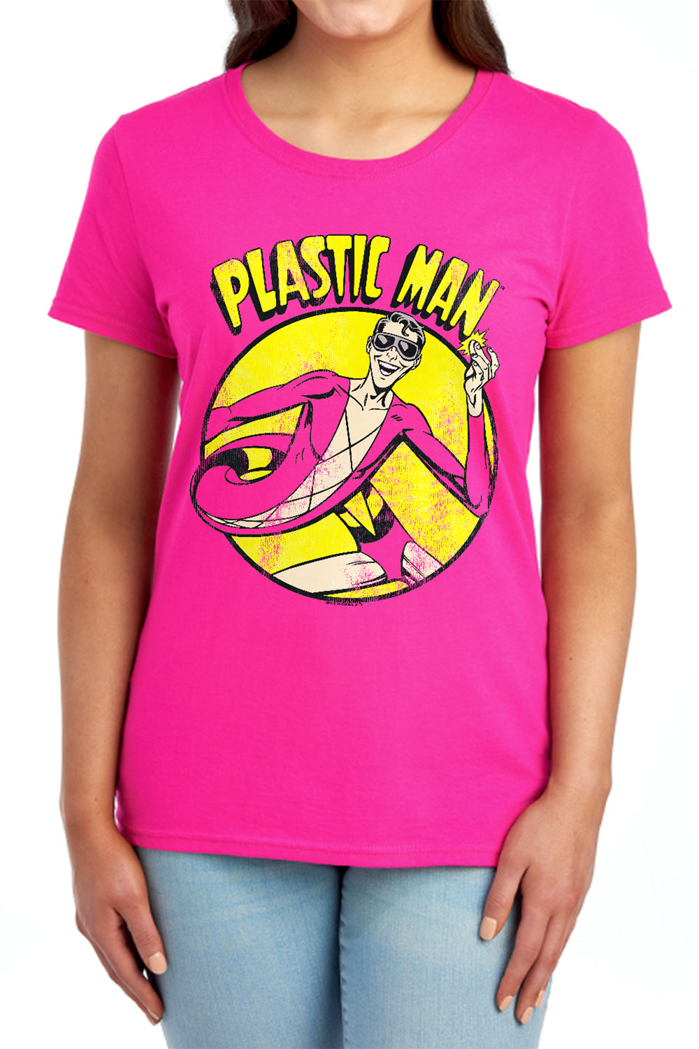 DC Comics Plastic Man Womens T-Shirt