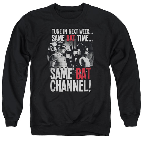 Batman Bat Channel Crewneck Sweatshirt