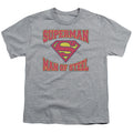 Superman Man of Steel Jersey Youth/Toddler T-Shirt