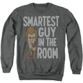 Beavis and Butthead Smartest Guy In The Room Crewneck Sweatshirt