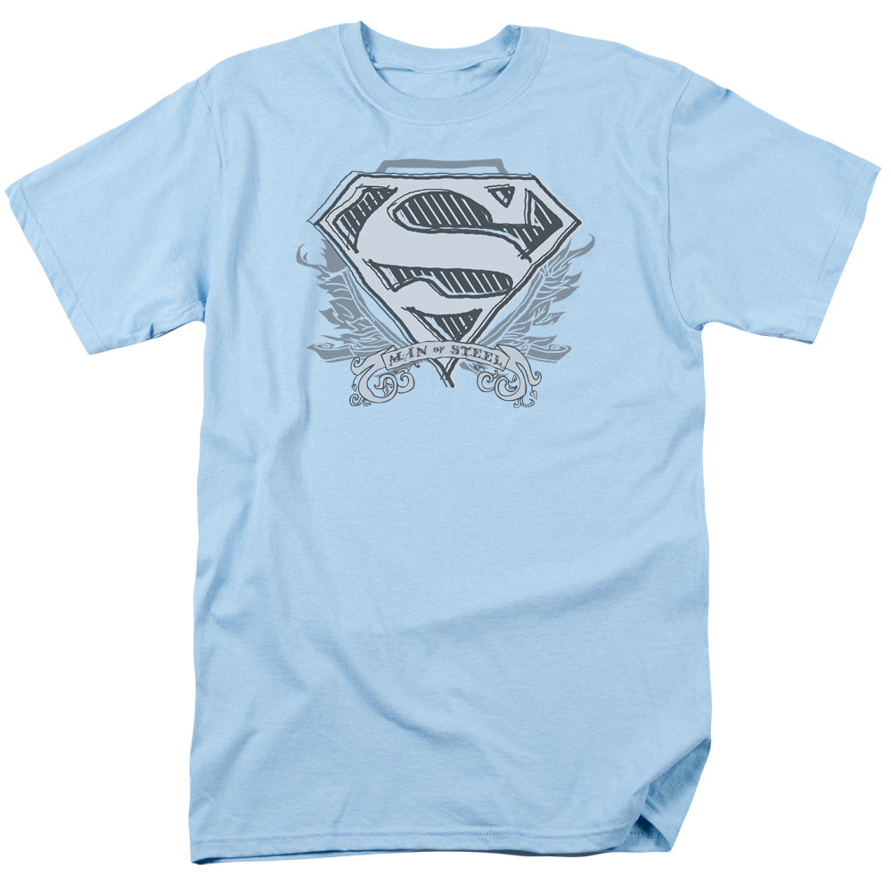 Superman Sketchy Crest Shield T-Shirt
