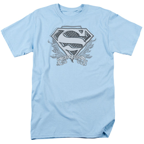 Superman Sketchy Crest Shield T-Shirt