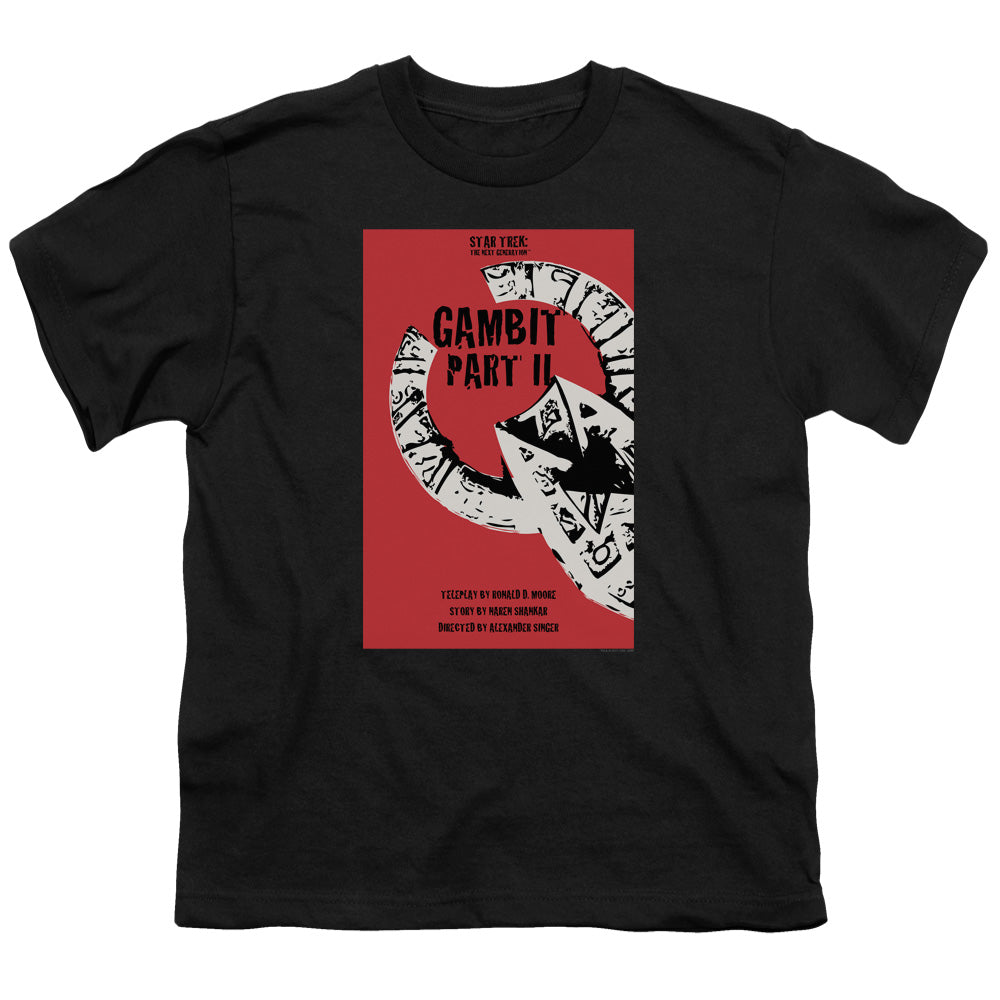 Star Trek Gambit Part II Black Youth/Toddler T-Shirt