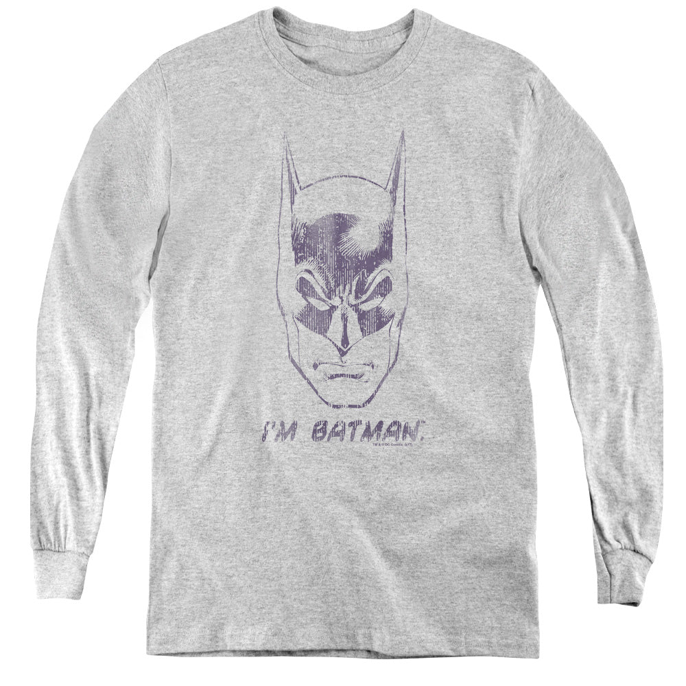 Batman Im Batman Youth Long Sleeve T-Shirt