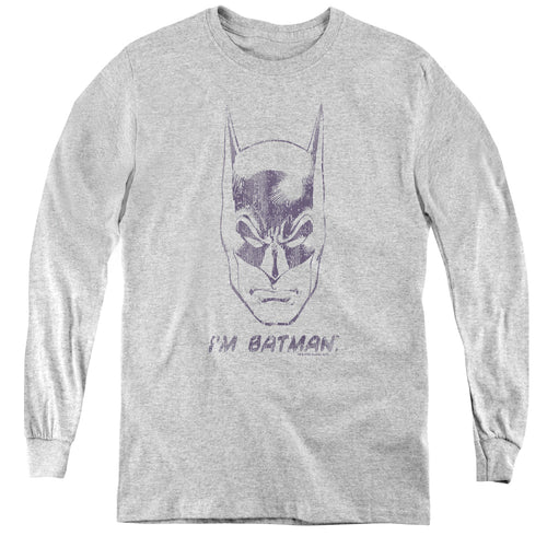 Batman Im Batman Youth Long Sleeve T-Shirt