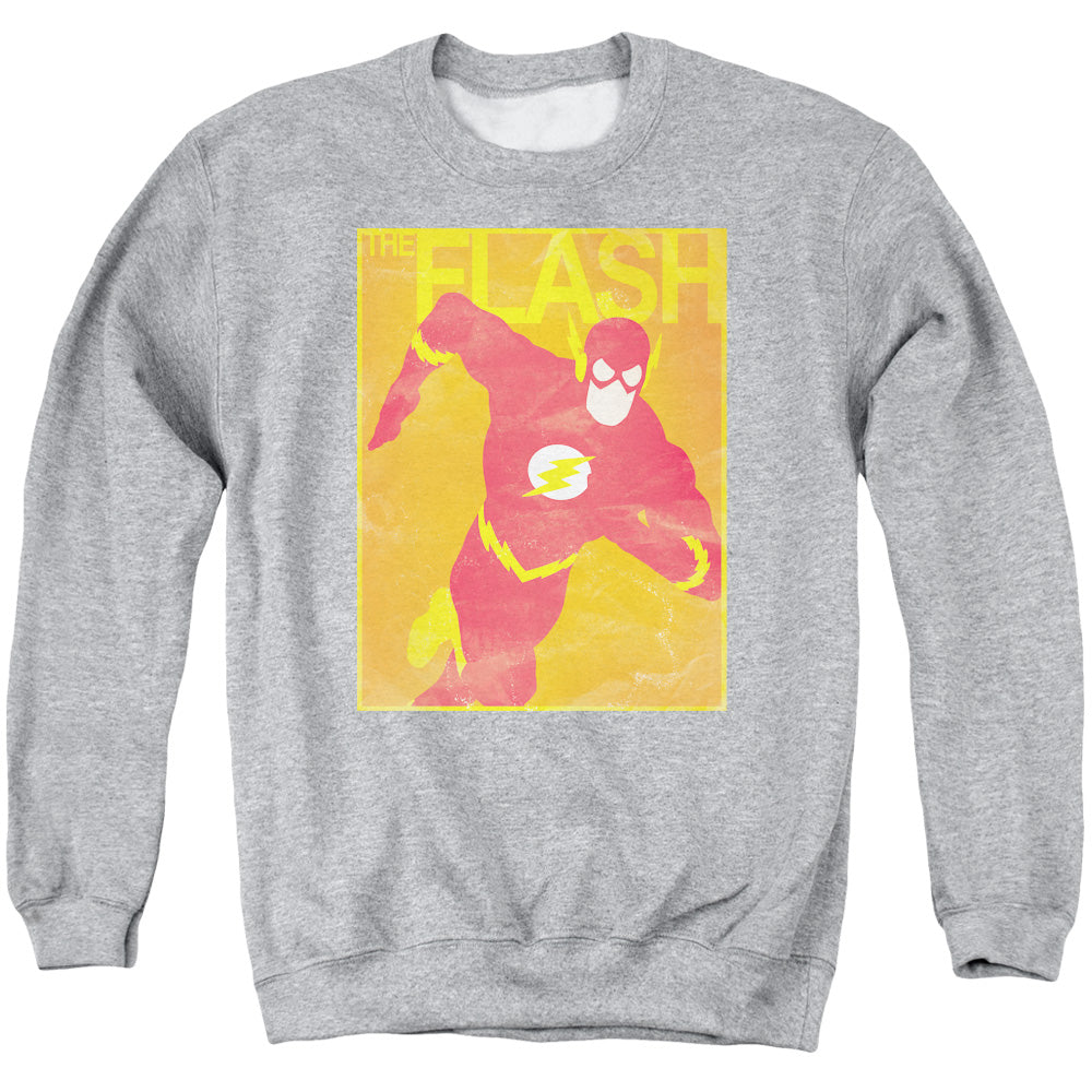 Justice League Simple Flash Poster Crewneck Sweatshirt