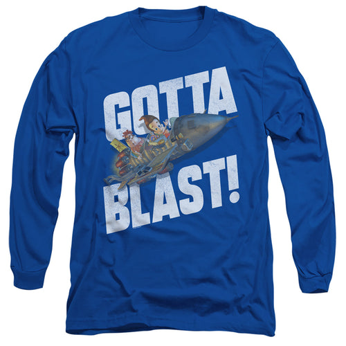 Jimmy Neutron Jimmy Neutron Gotta Blast Long Sleeve T-Shirt