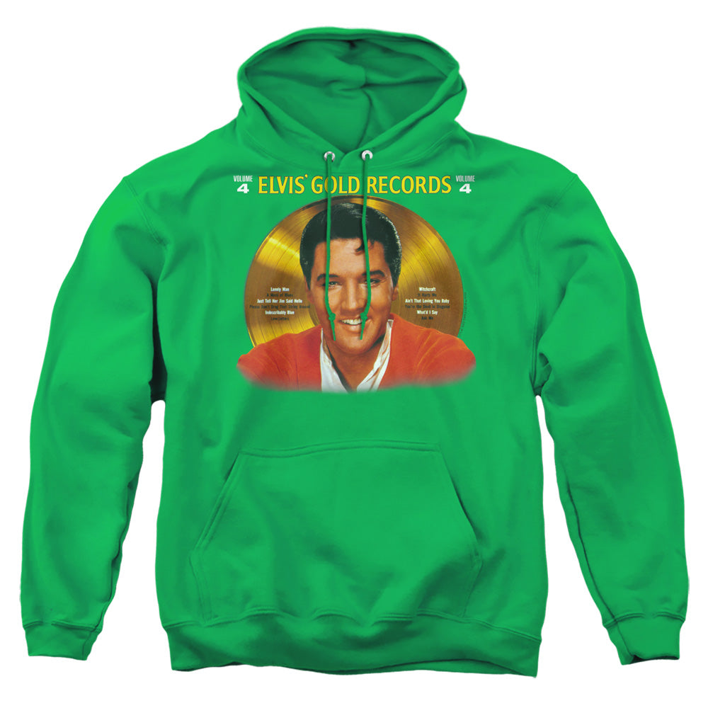 Elvis Presley Gold Records Pullover Hoodie