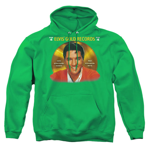 Elvis Presley Gold Records Pullover Hoodie