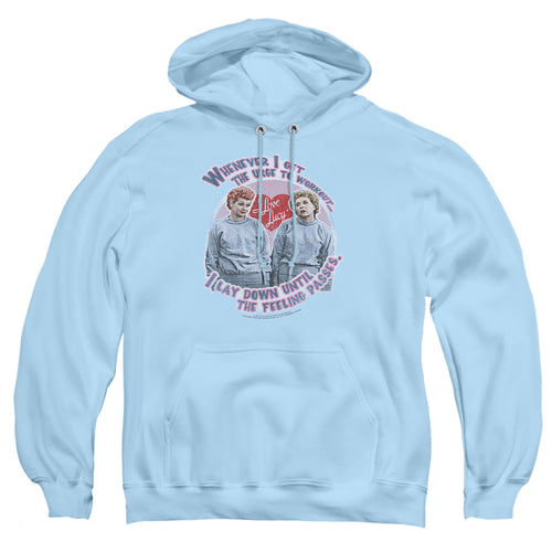 I Love Lucy Lucys Workout Pullover Hoodie