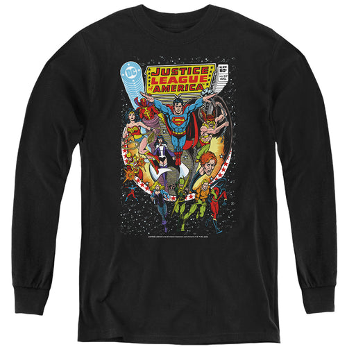 DC Comics  Justice League No. 217 Youth Long Sleeve T-Shirt