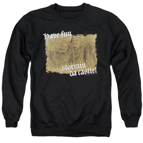 The Princess Bride Have Fun Stormin' Da Castle Black Crewneck Sweatshirt