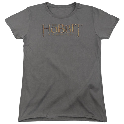 The Hobbit Distressed Logo Womens T-Shirt