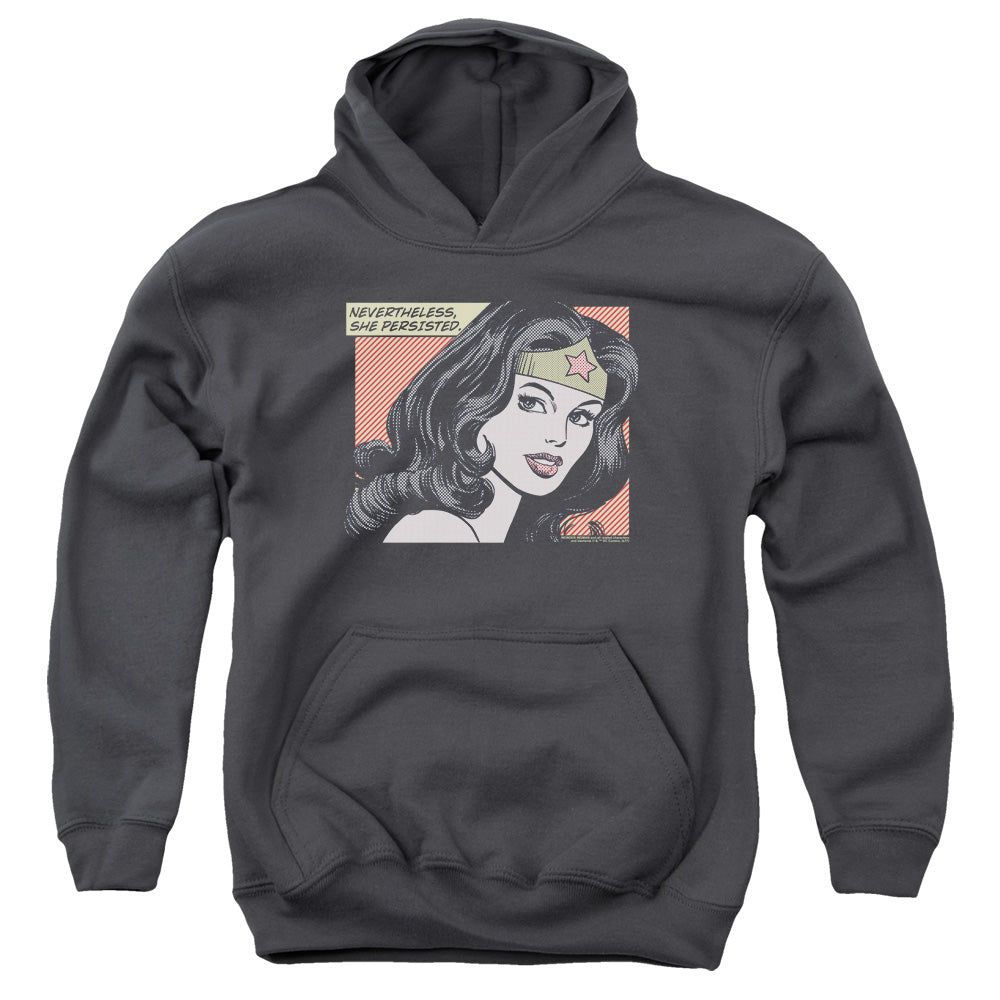 Wonder Woman She Persisted Youth Hoodie
