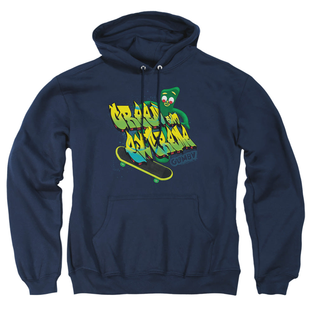 Gumby Green And Extreme Pullover Hoodie