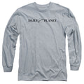 Superman Daily Planet Logo Athletic Heather Long Sleeve T-Shirt
