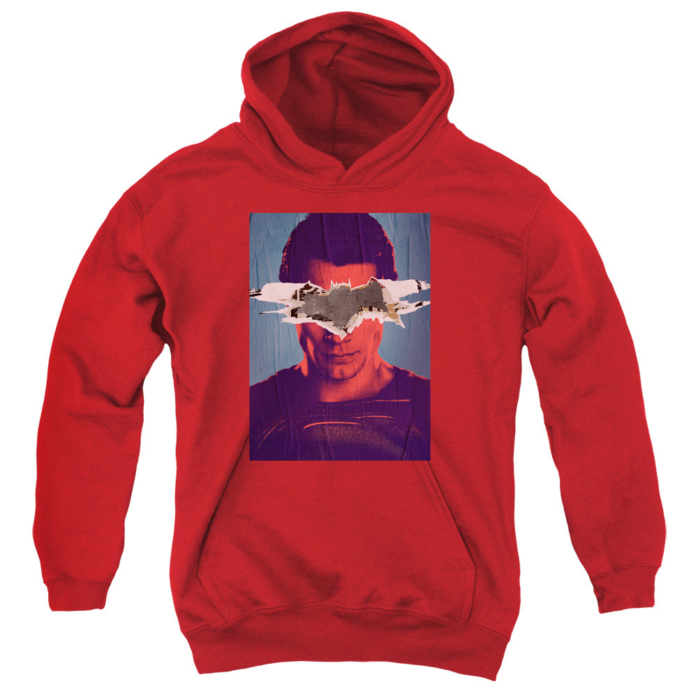 Batman v Superman Superman Poster Youth Hoodie
