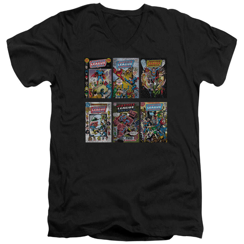 DC Comics Dco Covers V-Neck T-Shirt