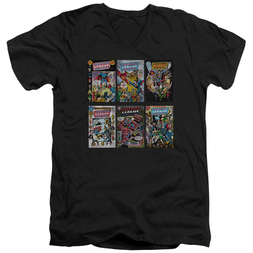 DC Comics Dco Covers V-Neck T-Shirt