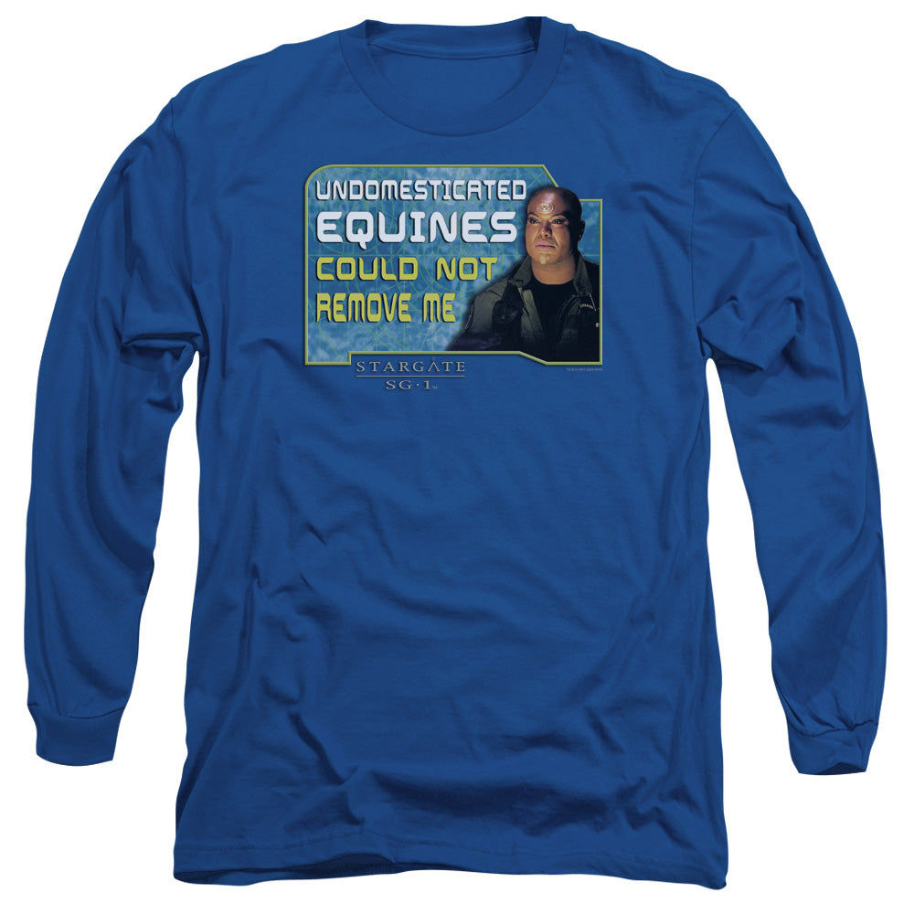 Stargate SG-1 Undomesticated Equines Long Sleeve T-Shirt