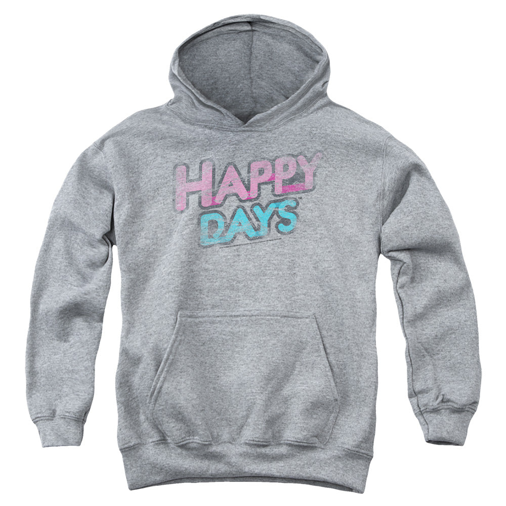 Happy Days Distressed Youth Hoodie