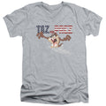 Looney Tunes Taz For Prez 3 V-Neck T-Shirt